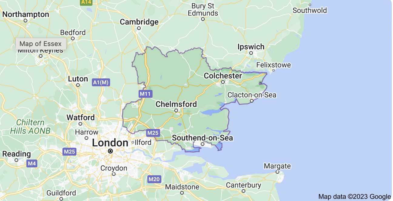 Map of Essex | Essex Magician