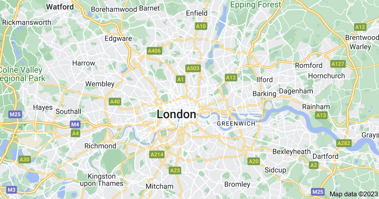 Map of West London | West London Magician