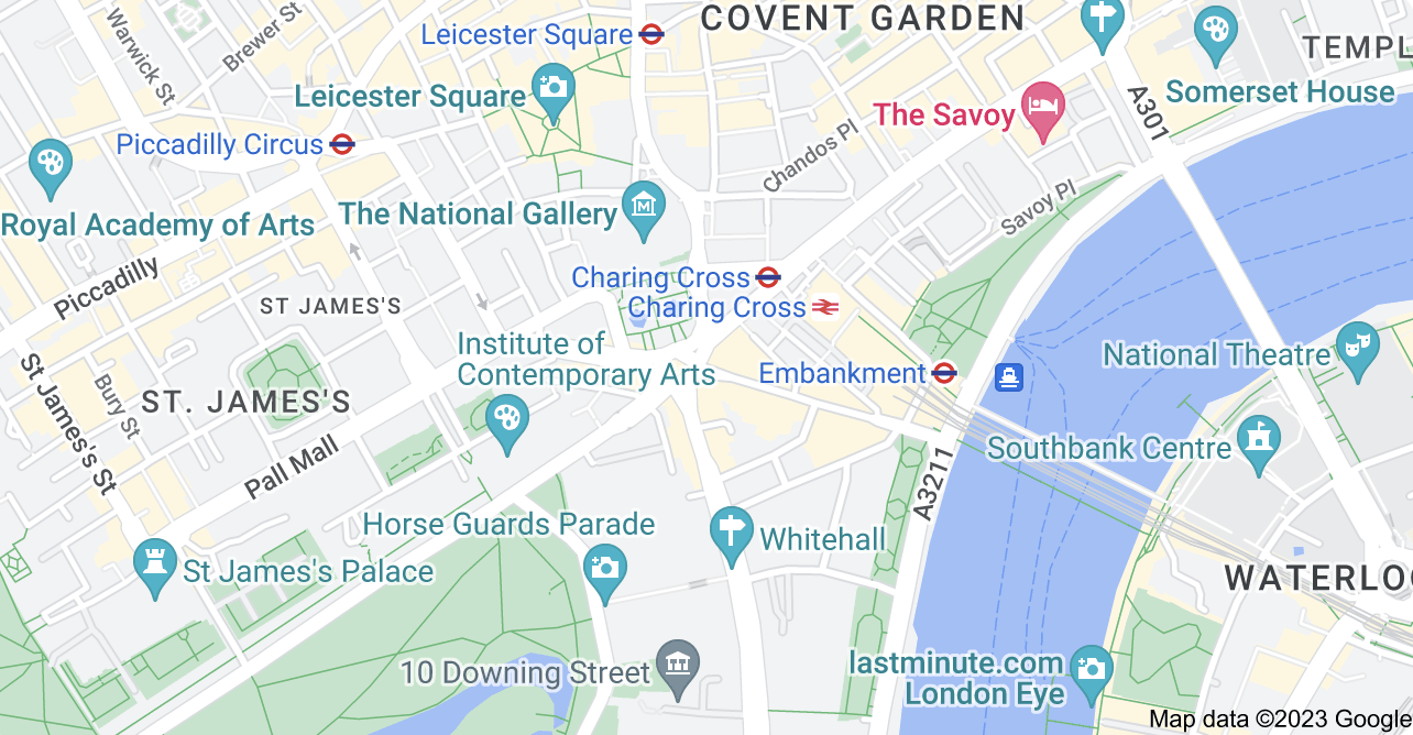 Map of Central London | Magician Central London