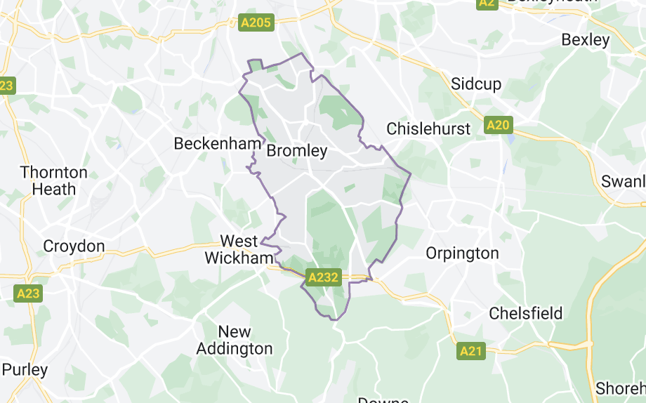 Map of Bromley | Magician Bromley